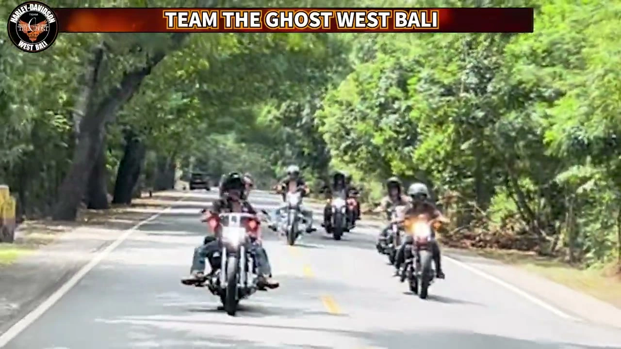 ハーレー隊列走行｜2024年6月 バリ島ハーレーツーリング — TEAM THE GHOST West Bali