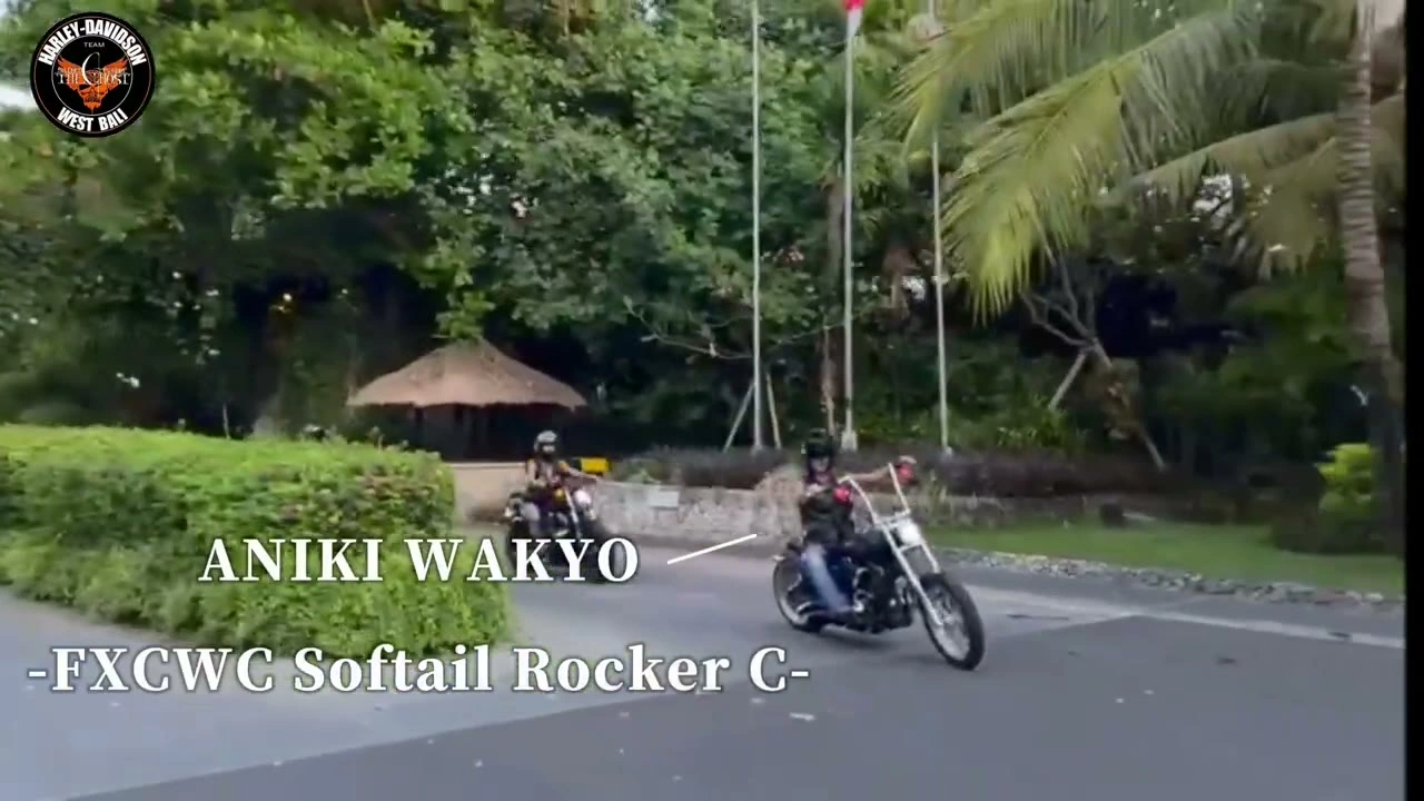 ANIKI WAKYO 兄貴（丸尾）｜2024年11月 バリ島ハーレーツーリング — TEAM THE GHOST West Bali