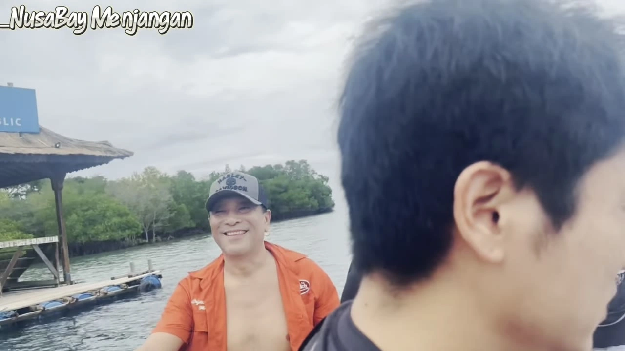 男性の顔アップ｜2024年12月 バリ島ハーレーツーリング — TEAM THE GHOST West Bali