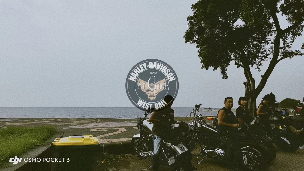 ビーチでHD West Bali集合｜2025年1月 バリ島ハーレーツーリング — TEAM THE GHOST West Bali