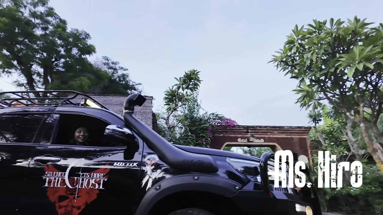 Ms.Hiroテロップ メンバー紹介｜2025年1月 バリ島ハーレーツーリング — TEAM THE GHOST West Bali
