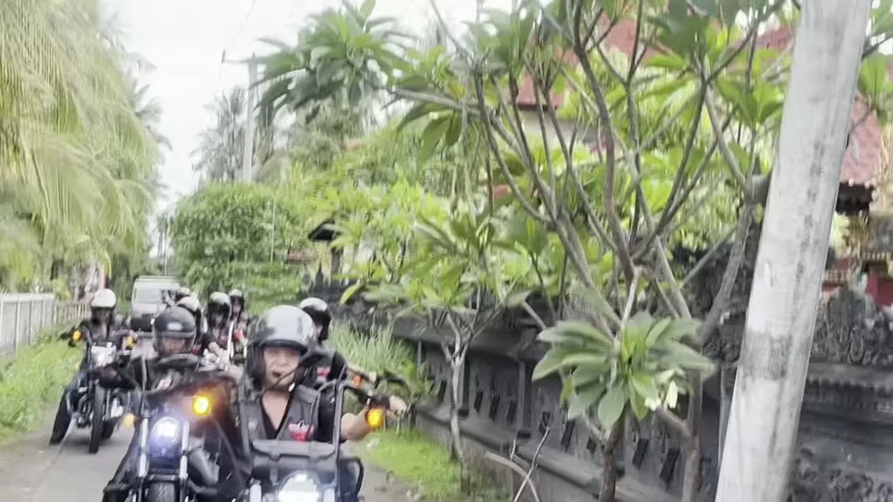 2025年1月 バリ島ハーレーツーリング写真43 — TEAM THE GHOST West Bali