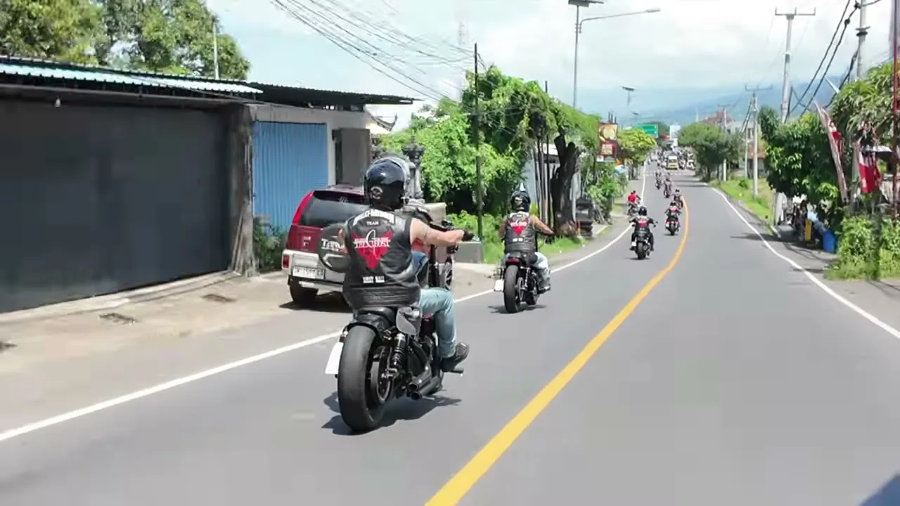 2025年1月 バリ島ハーレーツーリング写真27 — TEAM THE GHOST West Bali