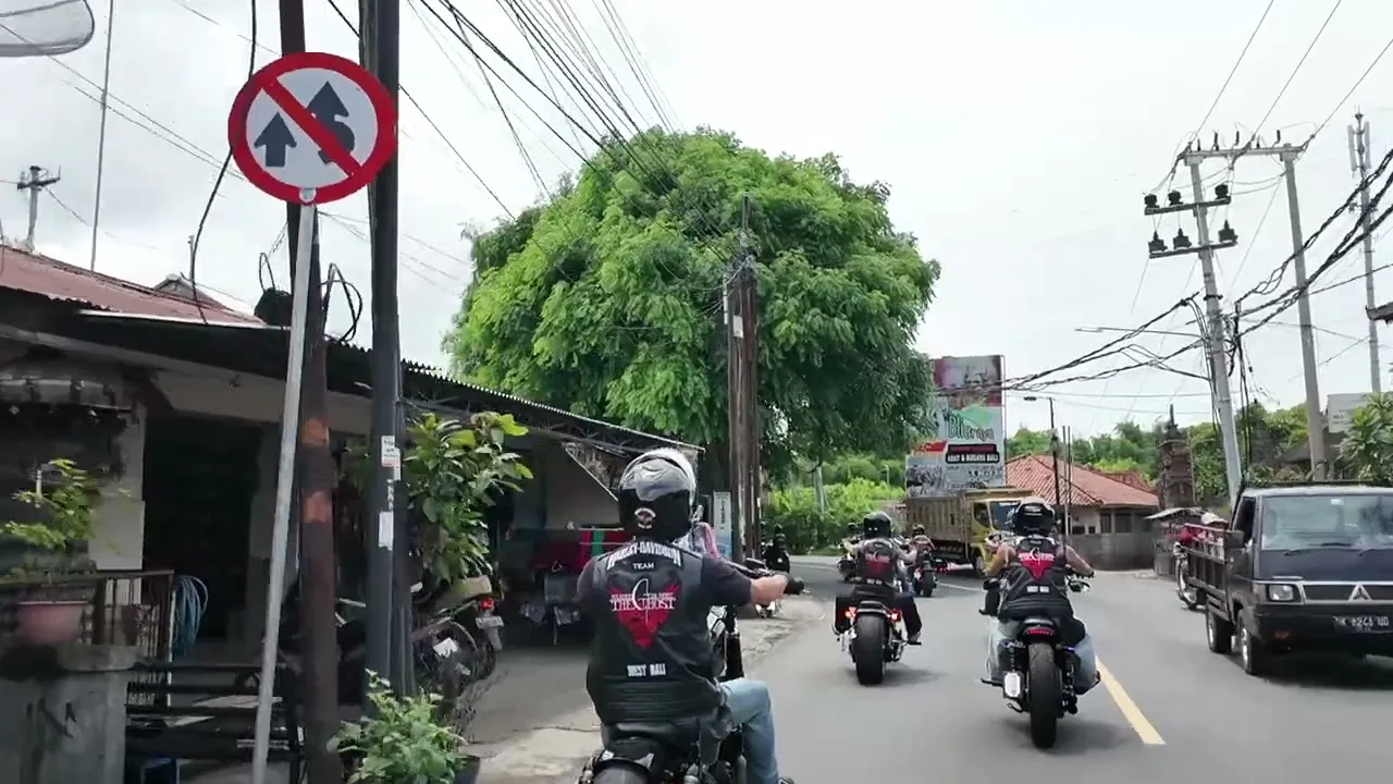 2025年2月 バリ島ハーレーツーリング写真22 — TEAM THE GHOST West Bali