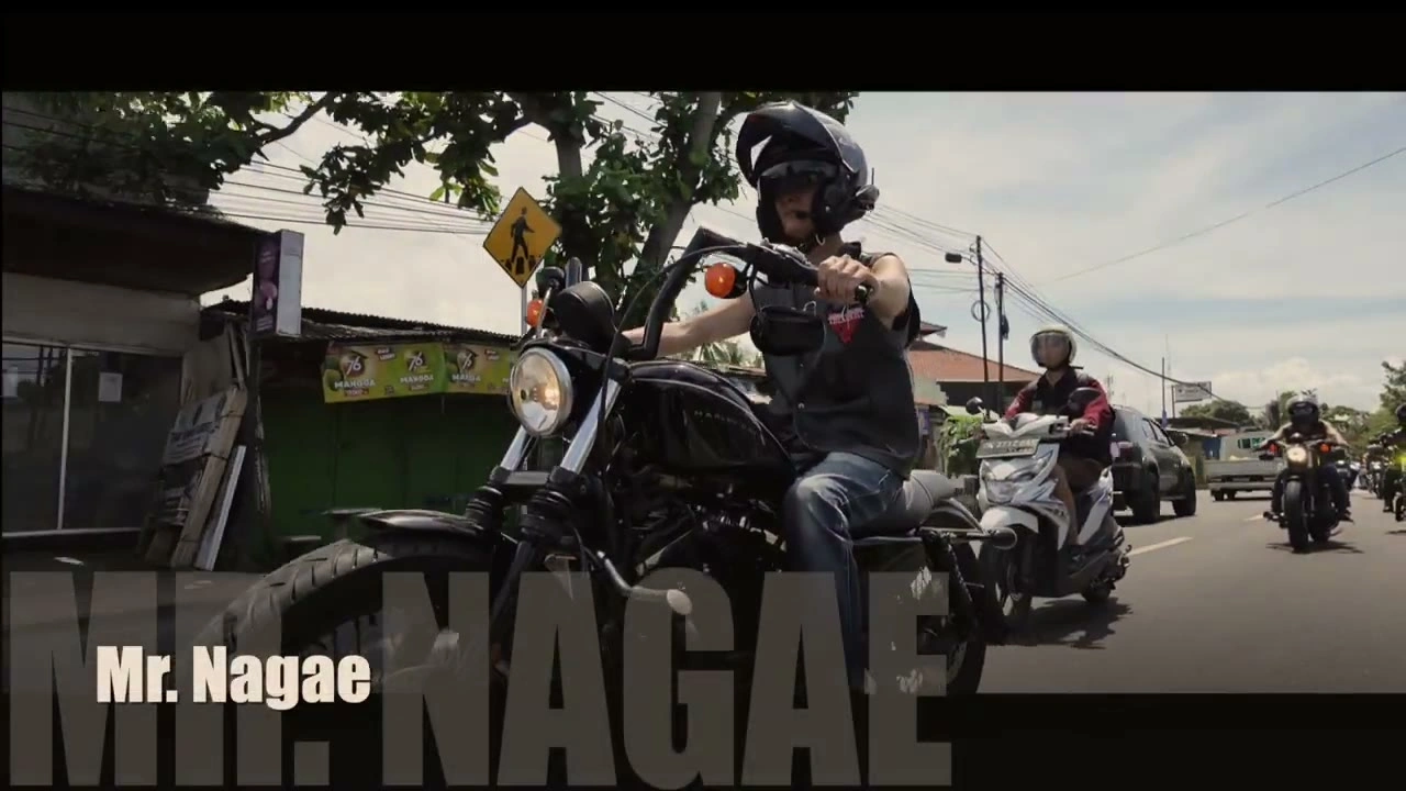 Mr.Nagae 紹介・顔アップ｜2025年2月 バリ島ハーレーツーリング — TEAM THE GHOST West Bali