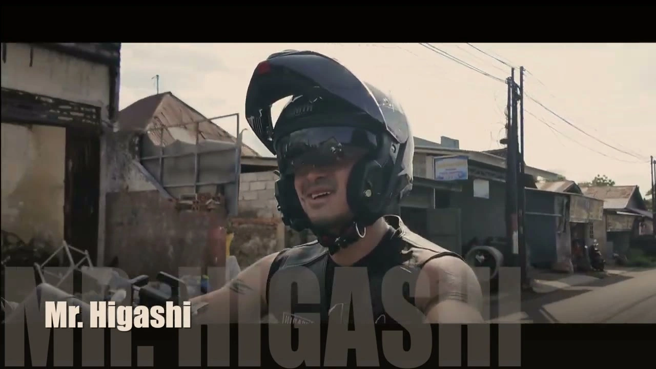 Mr.Higashi 紹介・顔アップ｜2025年2月 バリ島ハーレーツーリング — TEAM THE GHOST West Bali