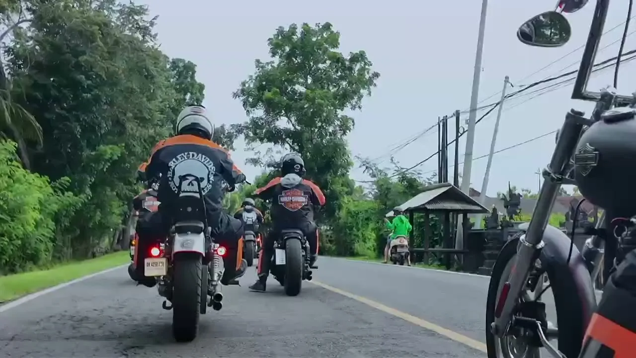 2025年2月 バリ島ハーレーツーリング写真5 — TEAM THE GHOST West Bali