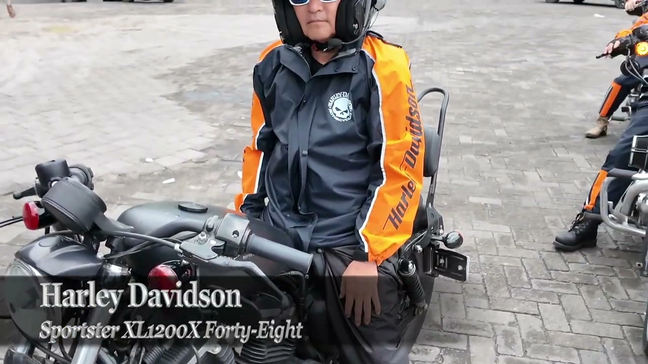 愛車にまたがり顔見せ｜2025年2月 バリ島ハーレーツーリング — TEAM THE GHOST West Bali