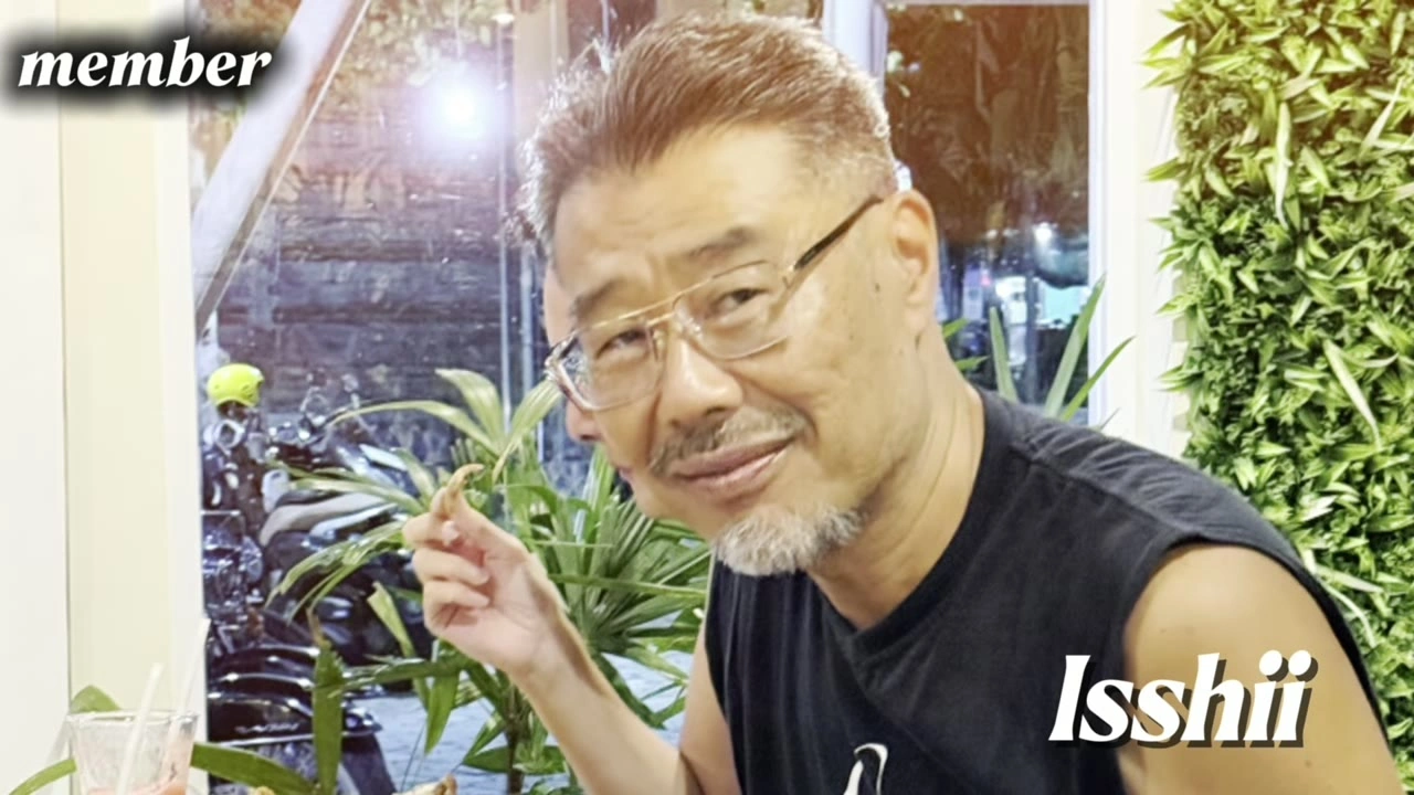 メンバー紹介「Isshii」笑顔｜2025年5月 バリ島ハーレーツーリング — TEAM THE GHOST West Bali