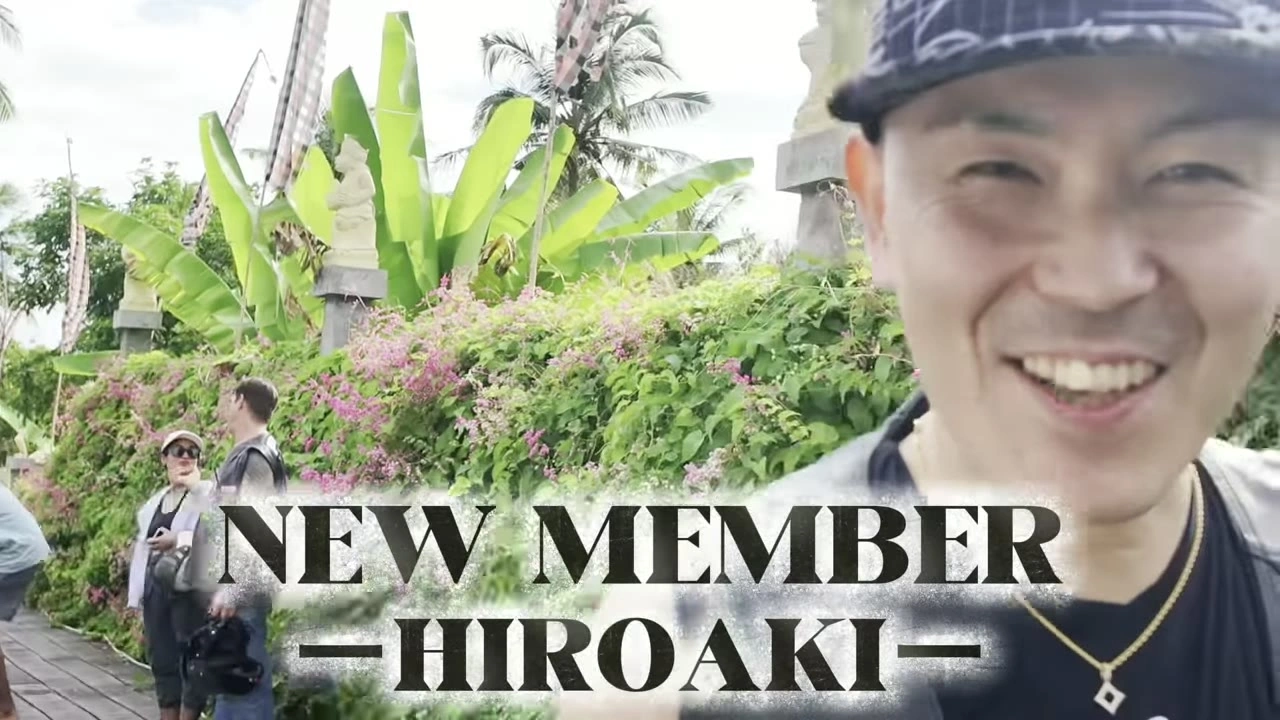 NEW MEMBER「HIROAKI」満面の笑み｜2025年5月 バリ島ハーレーツーリング — TEAM THE GHOST West Bali