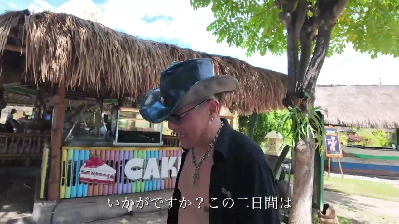ハットの男性が二日間の感想を語るインタビュー｜2025年6月 バリ島ハーレーツーリング — TEAM THE GHOST West Bali