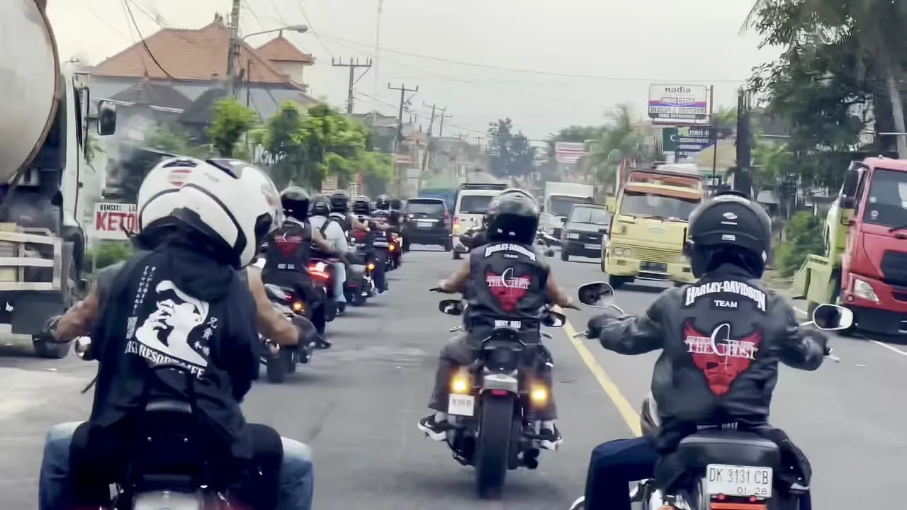 2025年7月 バリ島ハーレーツーリング写真21 — TEAM THE GHOST West Bali