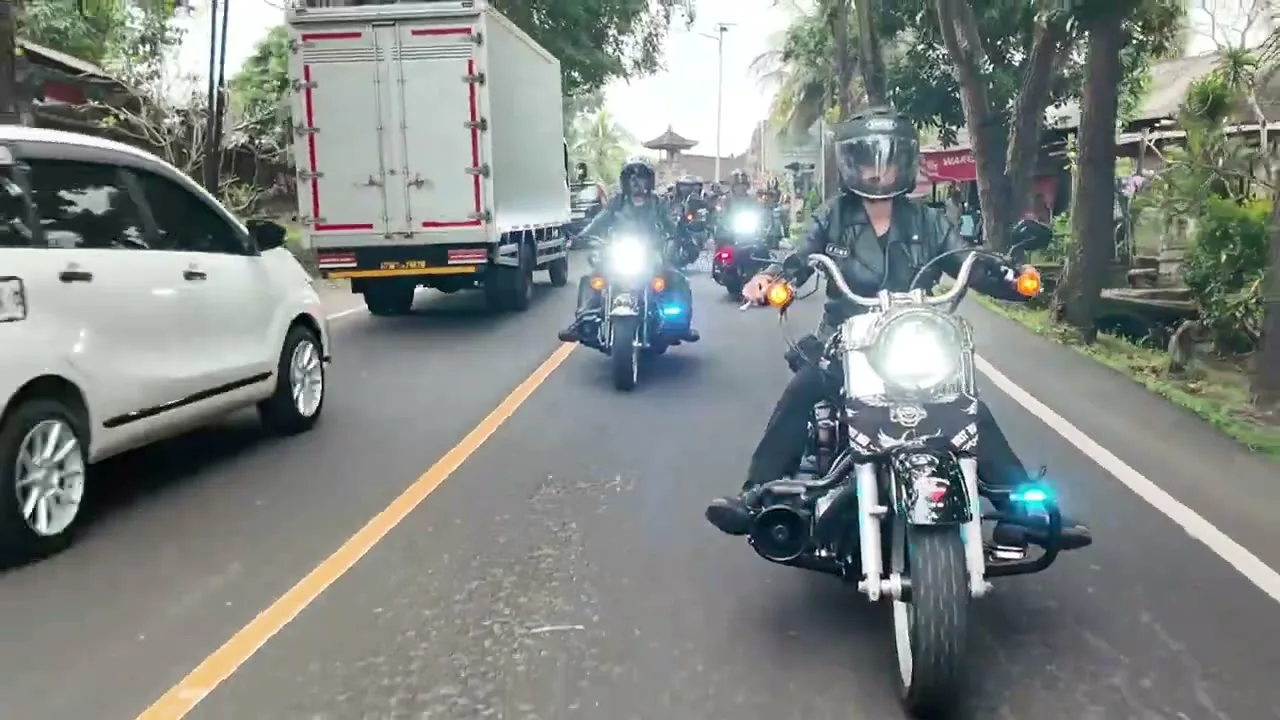 2025年7月 バリ島ハーレーツーリング写真27 — TEAM THE GHOST West Bali