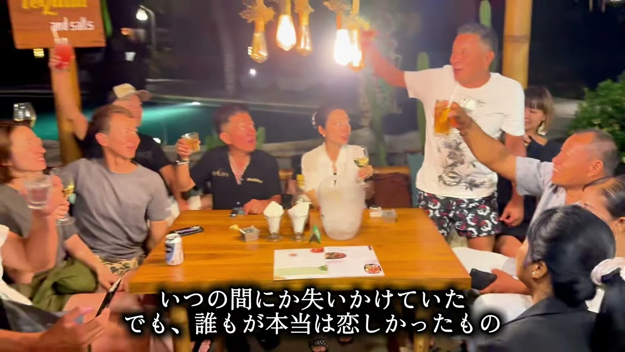 夜のディナーで大集合・盛り上がる｜2025年7月 バリ島ハーレーツーリング — TEAM THE GHOST West Bali