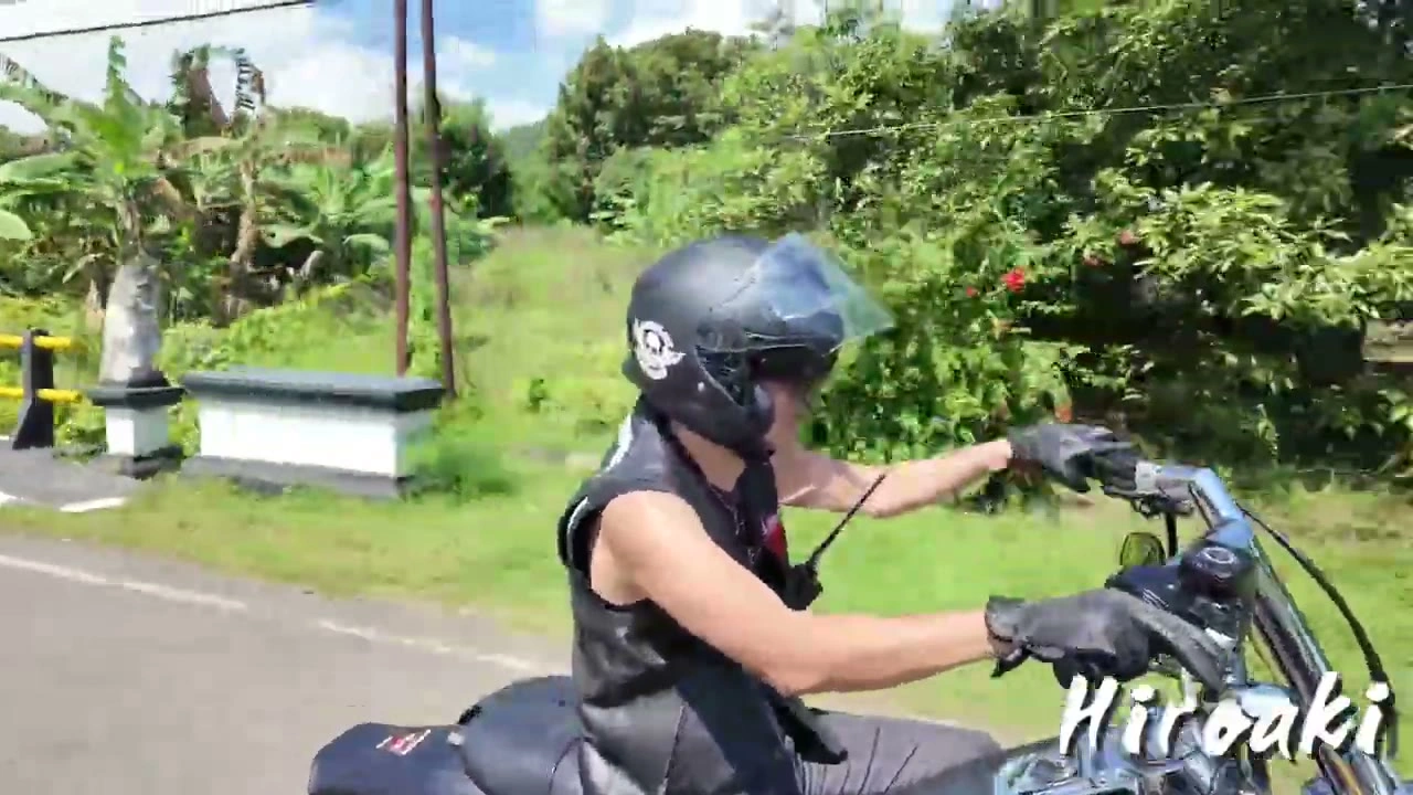 Hiroaki｜2025年8月 バリ島ハーレーツーリング — TEAM THE GHOST West Bali