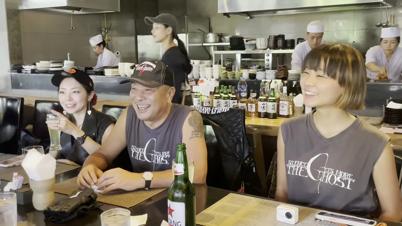 イマドキ日本食で3人の笑顔｜2025年8月 バリ島ハーレーツーリング — TEAM THE GHOST West Bali