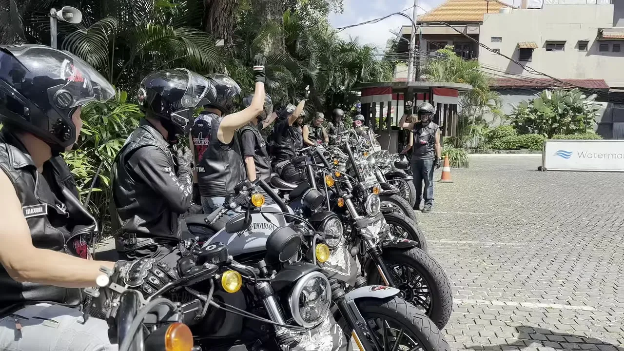 2025年8月 バリ島ハーレーツーリング写真35 — TEAM THE GHOST West Bali