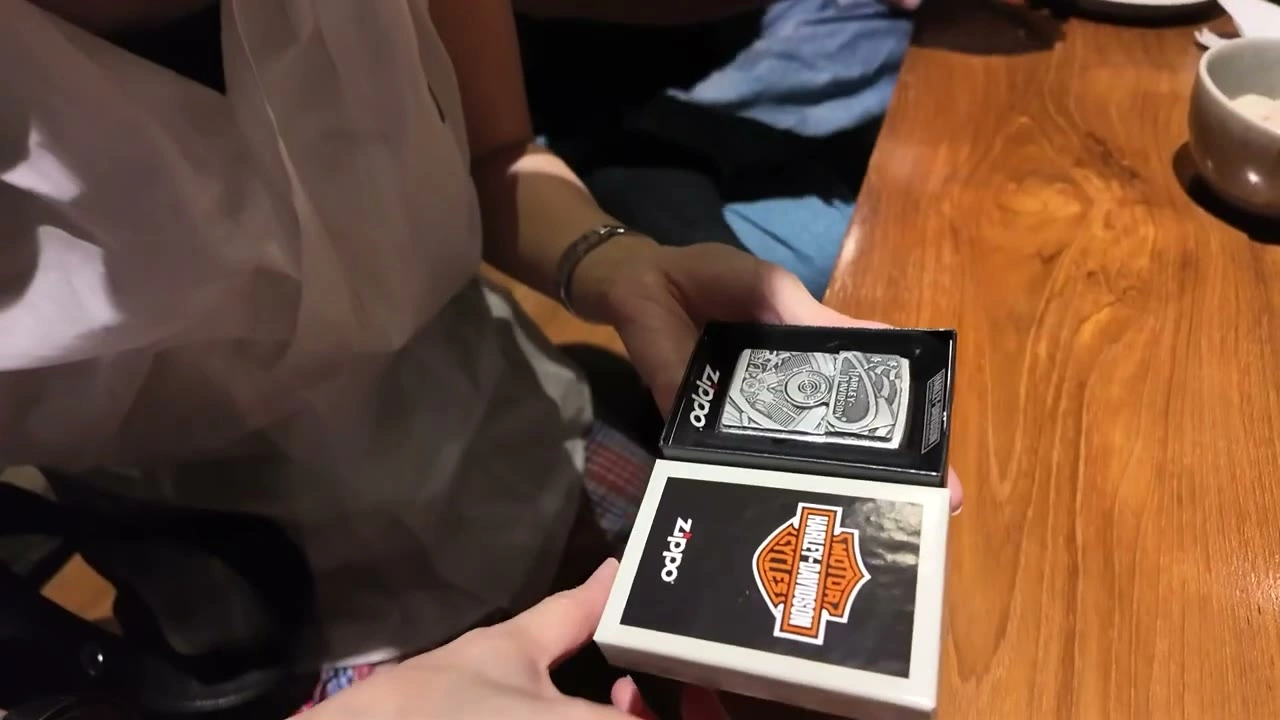 THE GHOST刻印のジッポ（記念品）｜2025年9月 バリ島ハーレーツーリング — TEAM THE GHOST West Bali