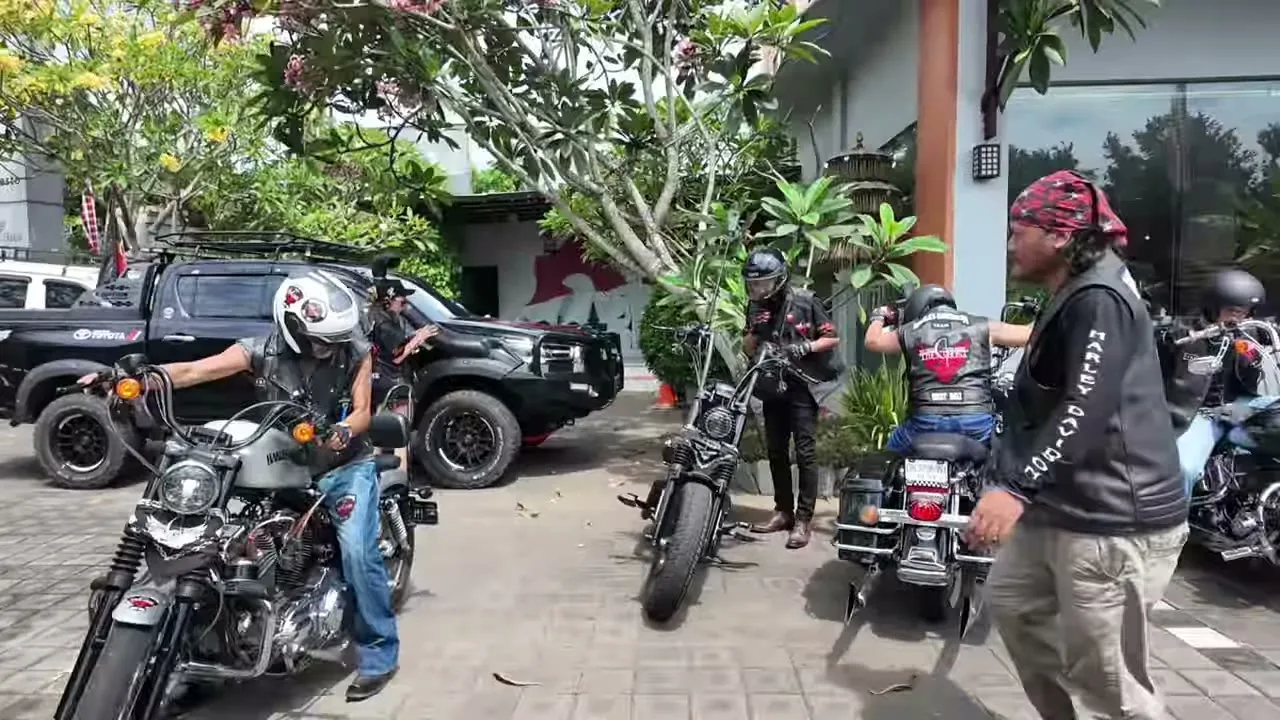 2025年9月 バリ島ハーレーツーリング写真3 — TEAM THE GHOST West Bali