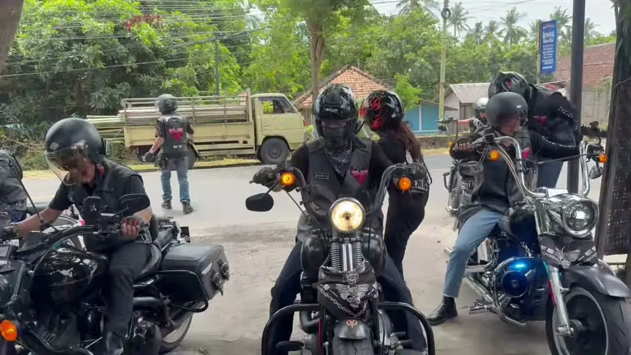 2025年9月 バリ島ハーレーツーリング写真16 — TEAM THE GHOST West Bali