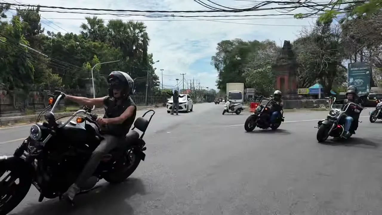 2025年9月 バリ島ハーレーツーリング写真40 — TEAM THE GHOST West Bali