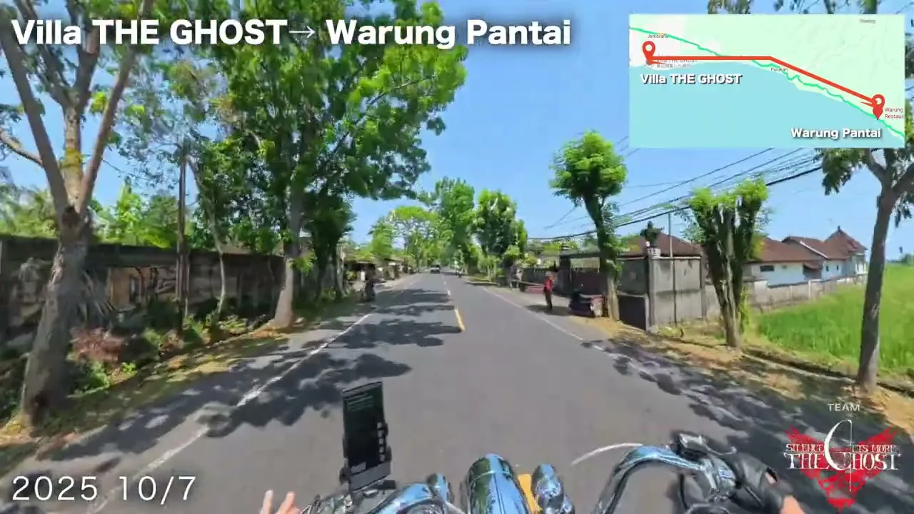 2025年10月 バリ島ハーレーツーリング写真30 — TEAM THE GHOST West Bali