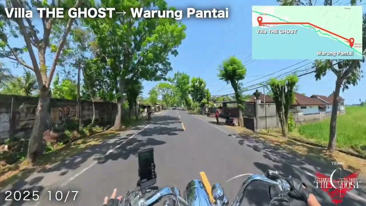 2025年10月 バリ島ハーレーツーリング写真32 — TEAM THE GHOST West Bali