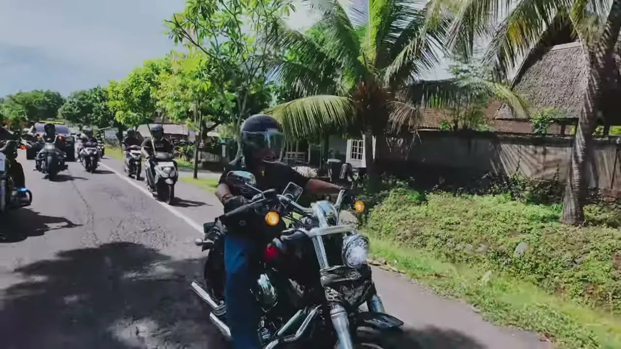 2025年12月 バリ島ハーレーツーリング写真16 — TEAM THE GHOST West Bali