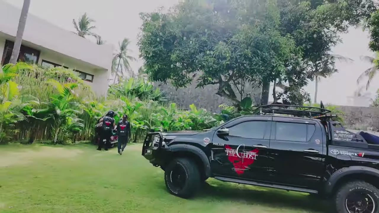 ビーチ近くの拠点に到着｜2025年12月 バリ島ハーレーツーリング — TEAM THE GHOST West Bali
