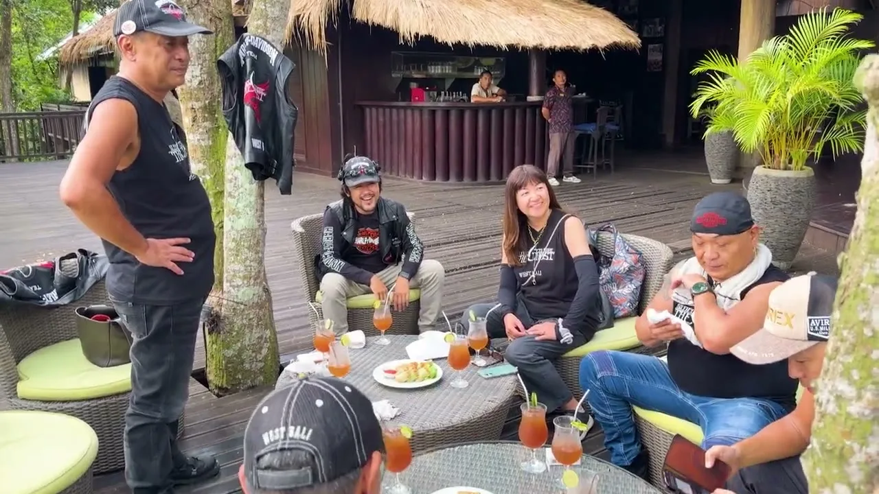 2025年12月 バリ島ハーレーツーリング写真3 — TEAM THE GHOST West Bali