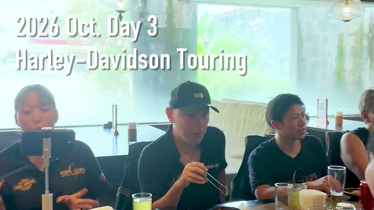「2026 Oct. Day 3 Harley-Davidson Touring」食卓を囲んで始まる3日目｜2026年10月 バリ島ハーレーツーリング — TEAM THE GHOST West Bali