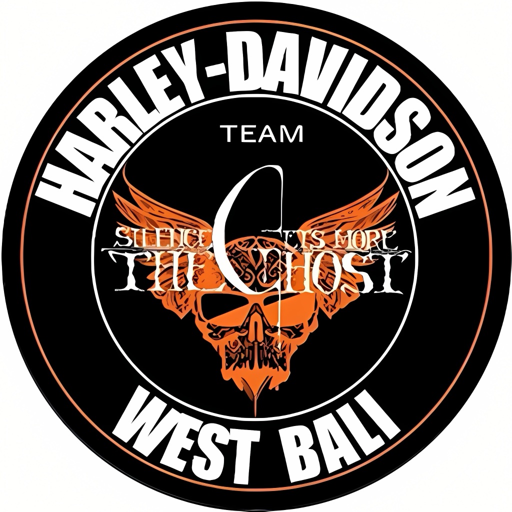 Harley-Davidson Team The Ghost West Bali エンブレム